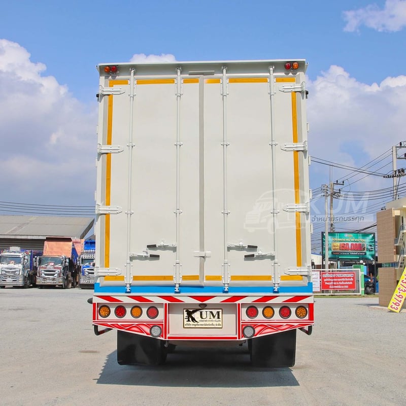 สิบล้อตู้สิบบาน HINO FL8J 260 แรง ปี 2561 (2716)
