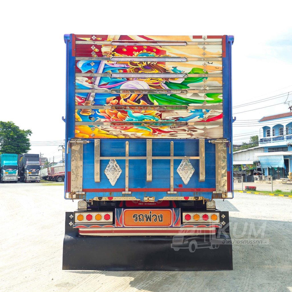 ผ่อน ลด ดอก สิบล้อดั้มพ์เกษตร ISUZU FXZ 360 แรงม้า ปี 66 + หางดั๊มพ์ สามเพลา อู่ส.สมบัติ ปี 66 (3111 3112)