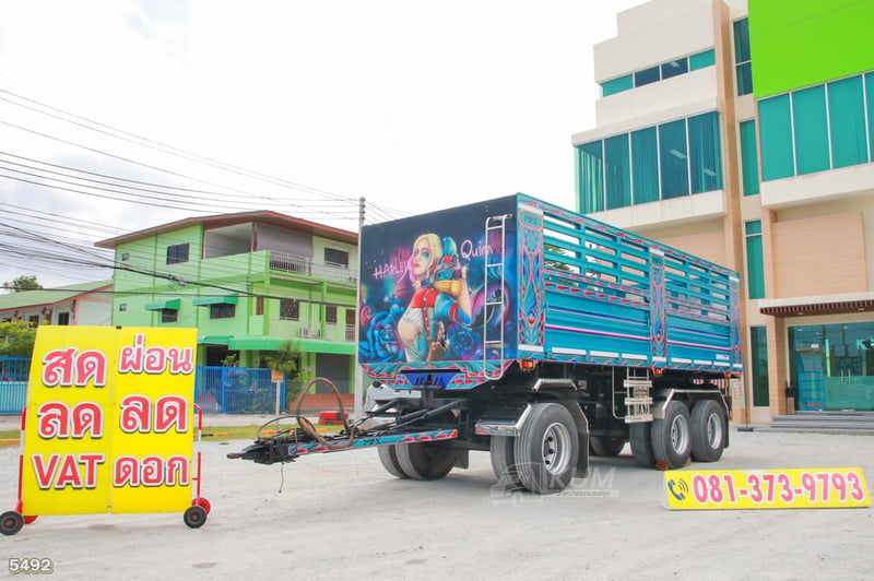 หางดั้มพ์ สามเพลา อู่แม็กเทรลเลอร์ ปี 2567 (5492)