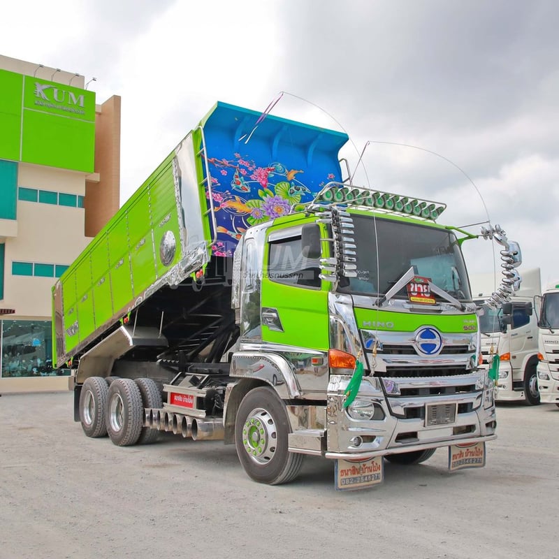 สิบล้อดั้มพ์ HINO FM1A 344 แรง ปี 2566 (5902)