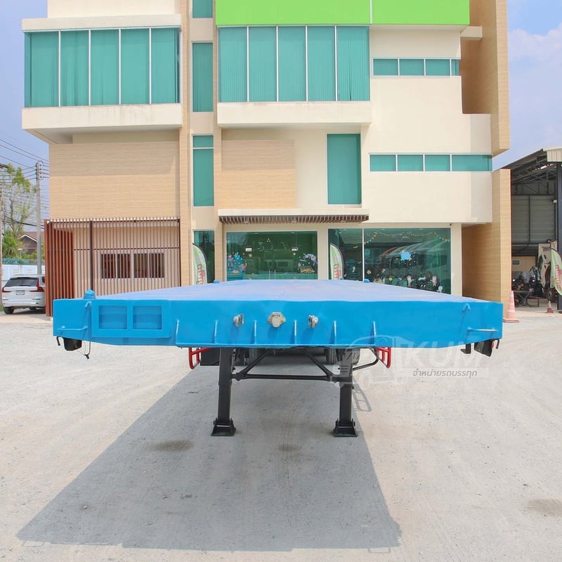 หางพื้นเรียบ สามเพลา อู่สหะกิจ ปี 2561 (5341)