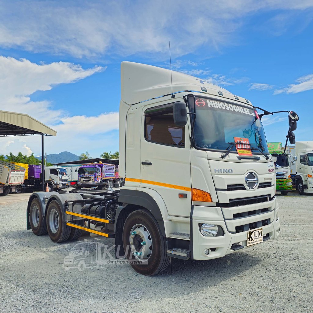 ผ่อน ลด ดอก สิบล้อหัวลาก HINO VICTOR 500 380 แรงม้า ปี 65 ไมล์ไม่ถึงแสน (9224) ผ่อน ลด ดอก สิบล้อหัวลาก HINO VICTOR 500 380 แรงม้า ปี 65 ไมล์ไม่ถึงแสน (9224)