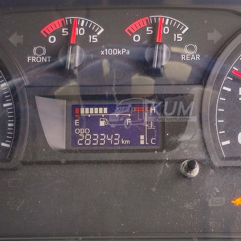 สิบล้อตู้ผ้าใบ HINO FL1A 344 แรง ปี 2567 + หางตู้ผ้าใบ สามเพลา อู่สามมิตร ปี 2567 (5506 5507)