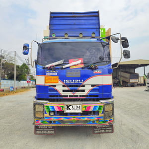 สิบสองล้อดั้มพ์ ISUZU FYH 360 แรง ปี 2556 + หางดั้มพ์ สามเพลา อู่ส.สมบัติ ปี 2556 (2507 2508)