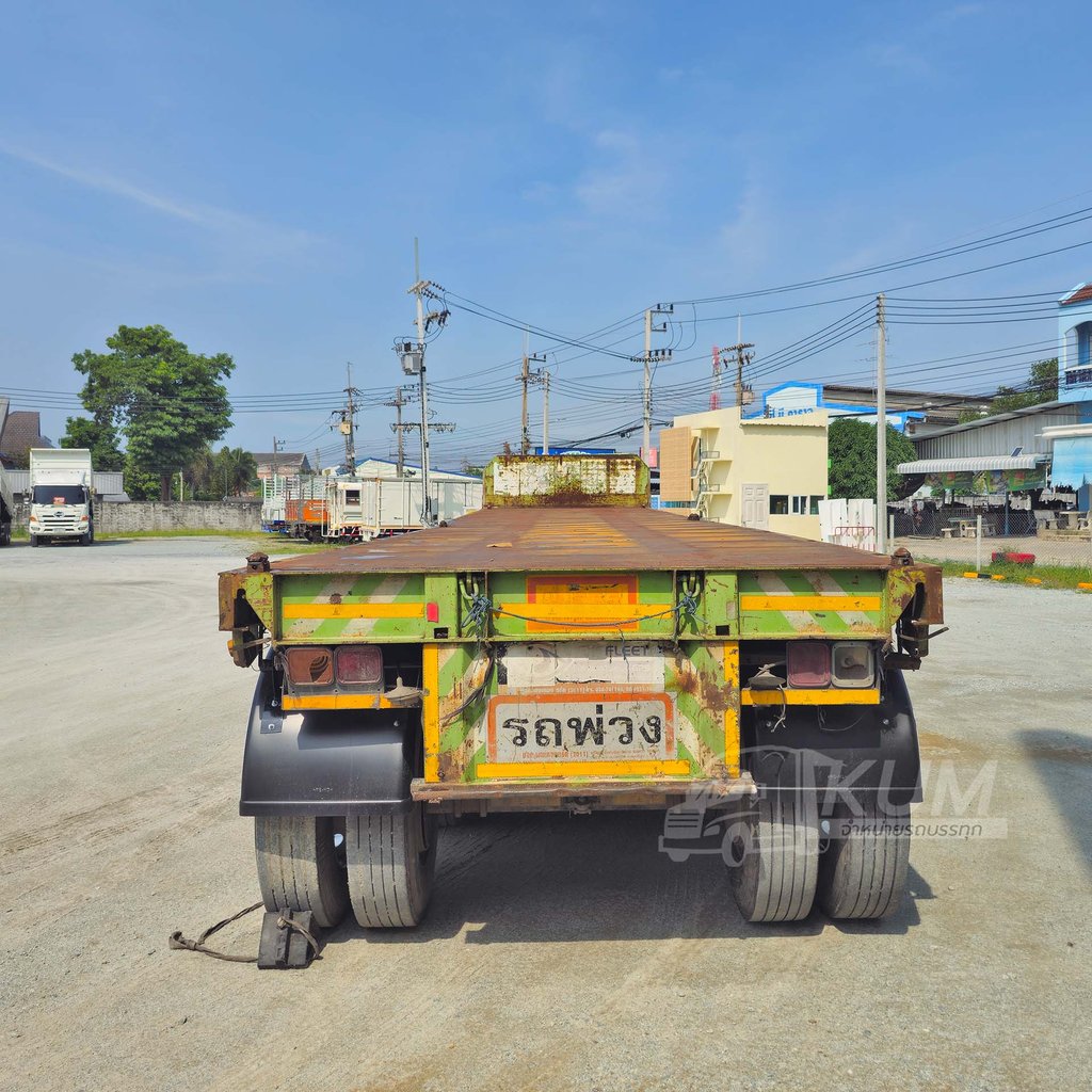 สด ลด VAT หางพื้นเรียบสามเพลา อู่ BPT ปี 58 (7339)