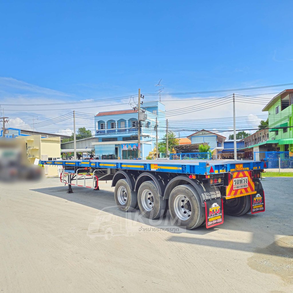 สด ลด VAT หางพื้นเรียบ สามเพลา อู่ WAFA ปี 65 (5439)