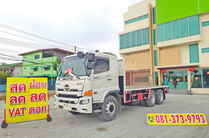 สิบล้อพื้นเรียบ HINO FL8J 260 แรง ปี 2560 (1784) 