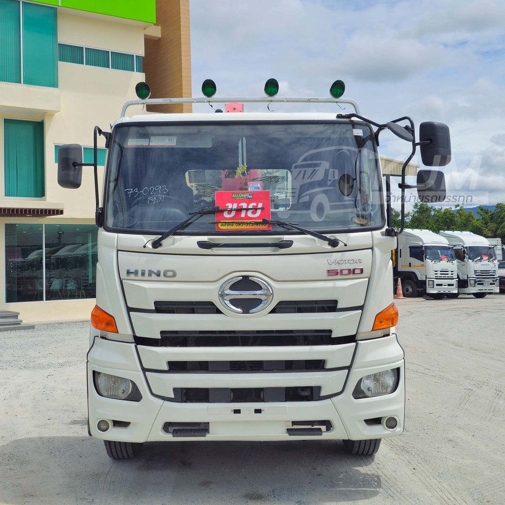 สิบล้อหัวลากติดเครน HINO FM1A 344 แรง ปี 62 + หางก้างสาลี สามเพลา (0293 4860) สิบล้อหัวลากติดเครน HINO FM1A 344 แรง ปี 62 + หางก้างสาลี สามเพลา (0293 4860)