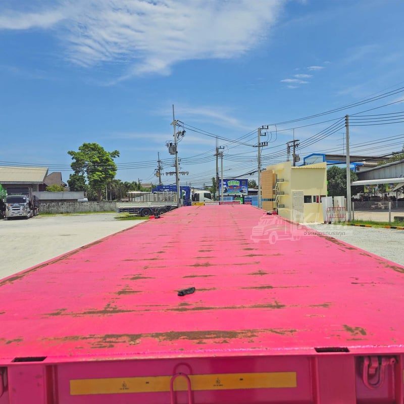 หางพื้นเรียบ สามเพลา อู่เดอะซัน ปี 65 (0376)