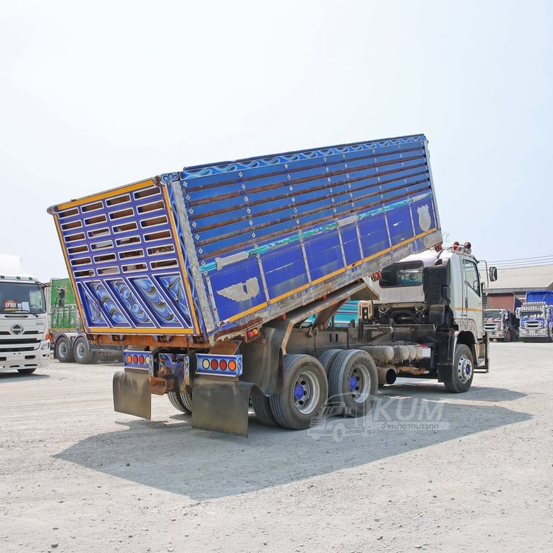 สิบล้อดั้มพ์ ISUZU FXZ 360 แรง ปี 2565 (5346) สิบล้อดั้มพ์ ISUZU FXZ 360 แรง ปี 2565 (5346)