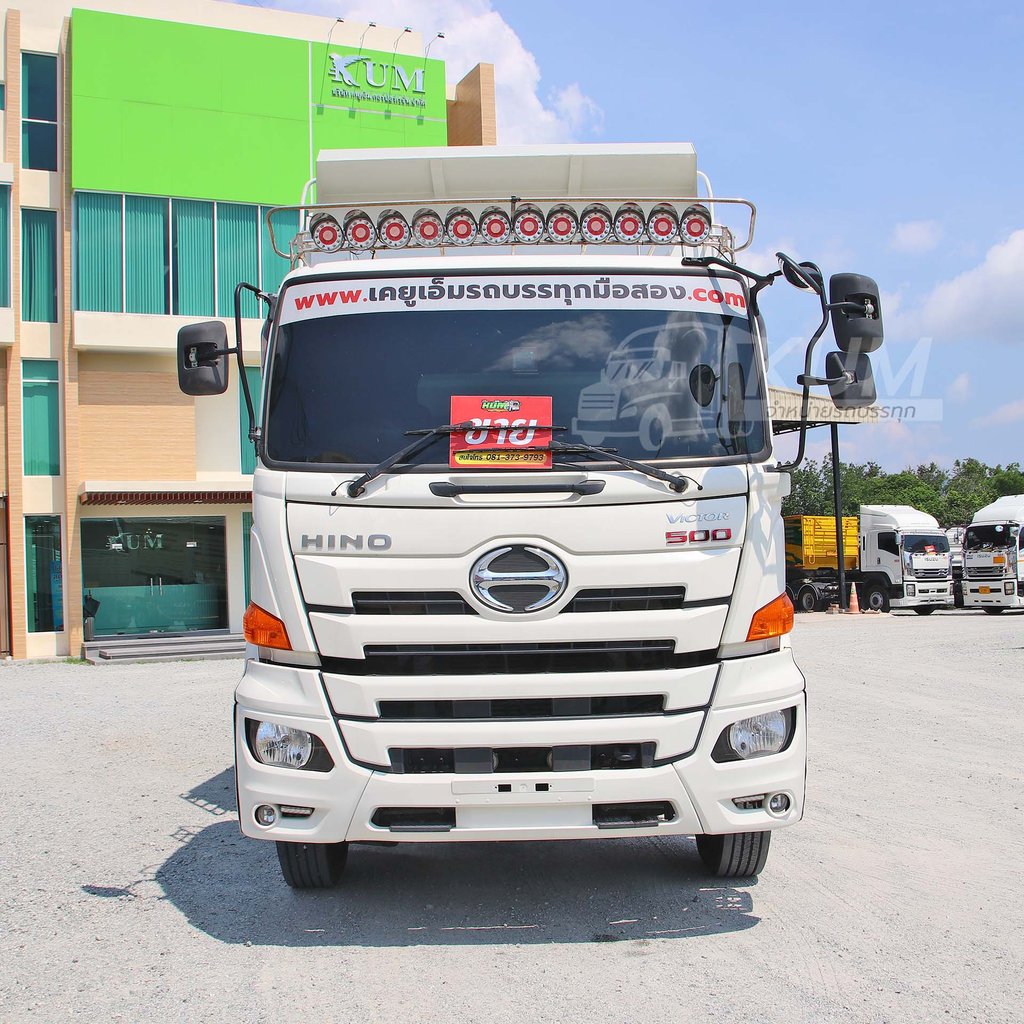 ผ่อน ลด ดอก สิบล้อดั้มพ์ HINO VICTOR 500 344 แรงม้า ปี 65+หางดั้มพ์ สามเพลา อู่เดอะฟีนิกซ์ ปี 65 (2753 1976)