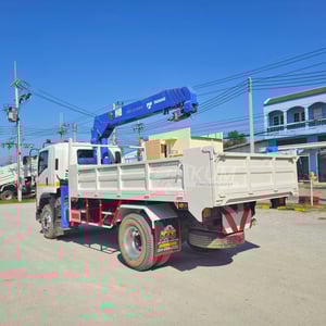 หกล้อเครน ดั้มพ์ได้ ISUZU FTR 240 แรง ปี 2566 (3266) หกล้อเครน ดั้มพ์ได้ ISUZU FTR 240 แรง ปี 2566 (3266)