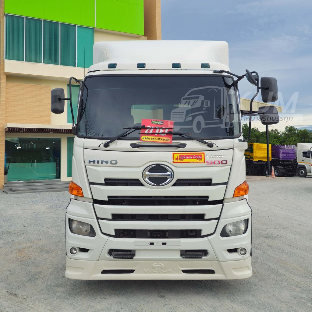 ผ่อน ลด ดอก สิบล้อหัวลาก HINO FM 344 แรงม้า ปี 63 + หางพื้นเรียบ สามเพลา อู่ RCK ปี 66  (5003 5616)