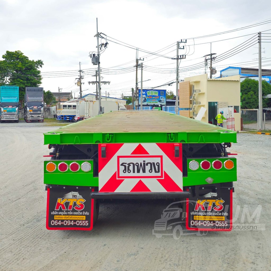 หางพื้นเรียบสวยๆ หางพื้นเรียบ สามเพลา อู่สามมิตร ปี 62 (0294) หางพื้นเรียบสวยๆ หางพื้นเรียบ สามเพลา อู่สามมิตร ปี 62 (0294)