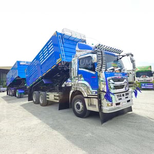 ISUZU FXZ 360 แรงม้า ปี 66 + หางดั้มพ์ สามเพลา อู่เดอะฟินิกซ์ ปี 65 (3502 3088) ISUZU FXZ 360 แรงม้า ปี 66 + หางดั้มพ์ สามเพลา อู่เดอะฟินิกซ์ ปี 65 (3502 3088)