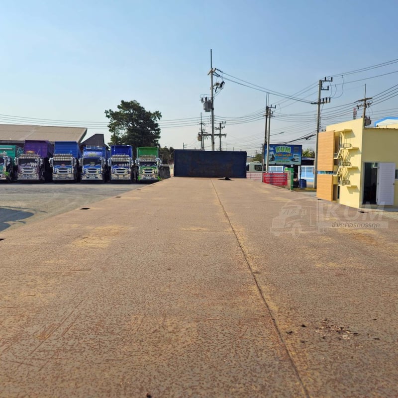 หางพื้นเรียบ สามเพลา อู่ ST ปี 2558 (8932)