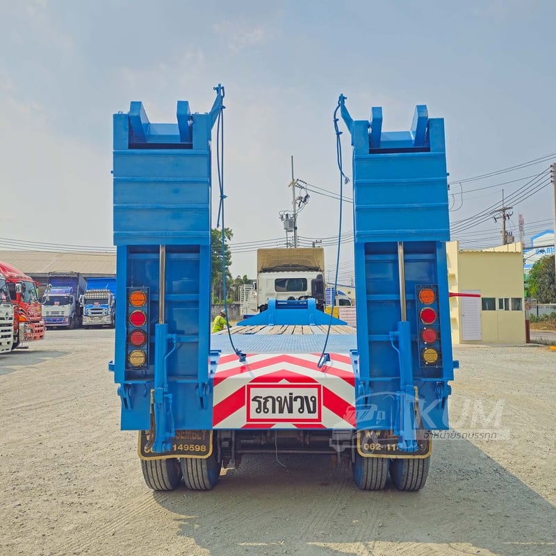 สิบล้อหัวลาก FM1A 344 แรง ปี 2565  +  หางโรเบท สามเพลา อู่ VT ปี 2563 (7667 9739)