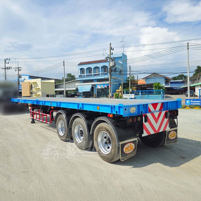 หางสวยๆ หางพื้นเรียบ สามเพลา อู่ RCK ปี 61 (4437)