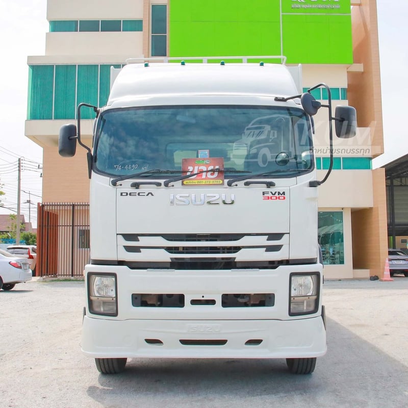 สิบล้อคอก ISUZU FVM 300 แรง ปี 2563 (4490) สิบล้อคอก ISUZU FVM 300 แรง ปี 2563 (4490)
