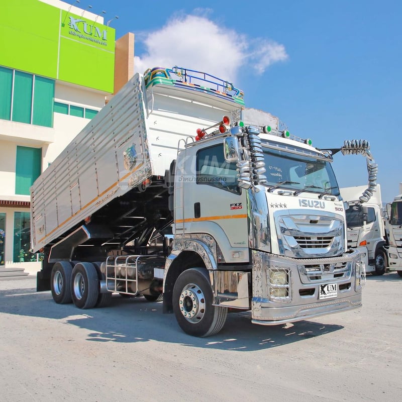 สิบล้อดั้มพ์ ISUZU FXZ 360 แรง ปี 2565 (5346) สิบล้อดั้มพ์ ISUZU FXZ 360 แรง ปี 2565 (5346)