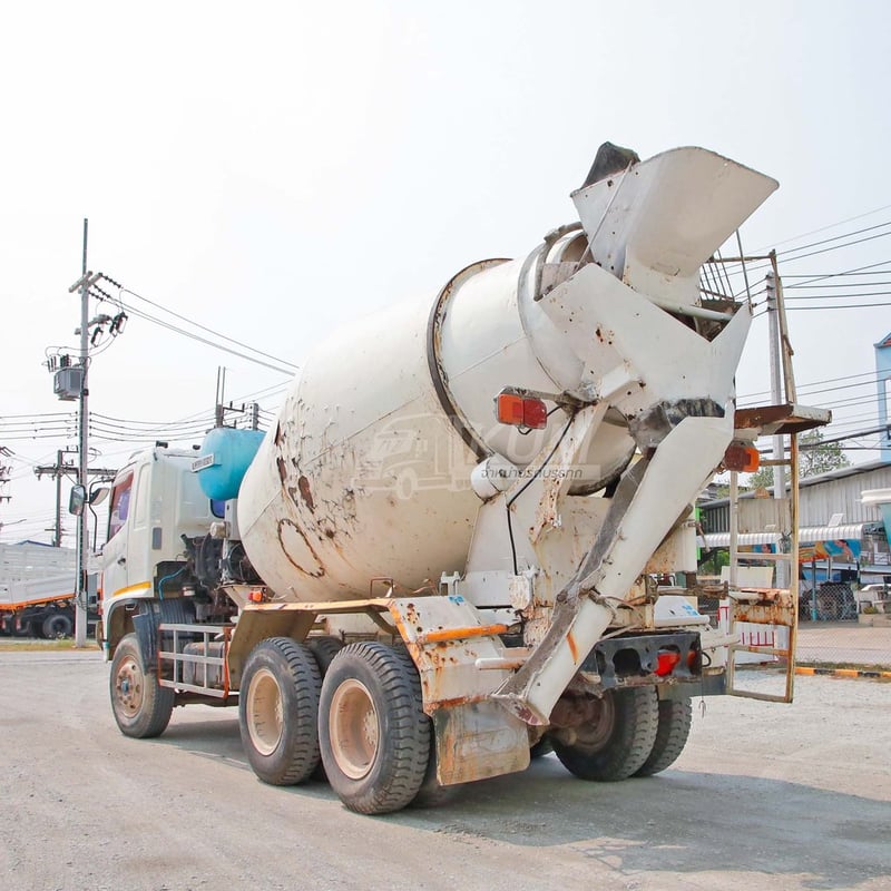 สิบล้อโม่ปูน HINO FM1A 330 แรง ปี 2556 (9081)