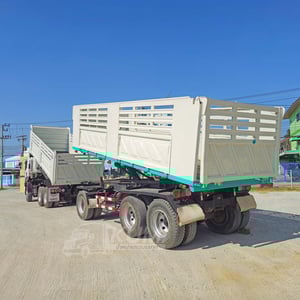 ISUZU FXZ 360 แรง ปี 56 + หางดั้มพ์ สามเพลา อู่สามมิตร ปี 57 (2374 8972) ISUZU FXZ 360 แรง ปี 56 + หางดั้มพ์ สามเพลา อู่สามมิตร ปี 57 (2374 8972)