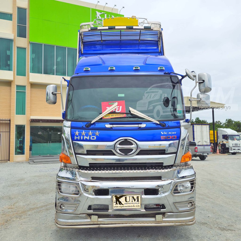 สด ลด VAT สิบล้อดั๊มพ์ HINO FM 344 แรงม้า ปี 66 ดั๊มพ์เกษตรชุดใหญ่คนนิยมใช้ (2108)