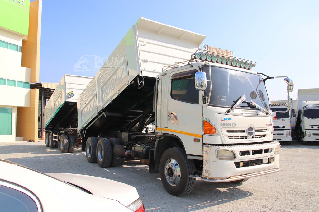สด ลด VAT สิบล้อดั๊มพ์อู่สามมิตร HINO FM 344 แรงม้า ปี 57 + หางดั๊มพ์ สามเพลา อู่สามมิตร ปี 57 (6379 8972) สด ลด VAT สิบล้อดั๊มพ์อู่สามมิตร HINO FM 344 แรงม้า ปี 57 + หางดั๊มพ์ สามเพลา อู่สามมิตร ปี 57 (6379 8972)