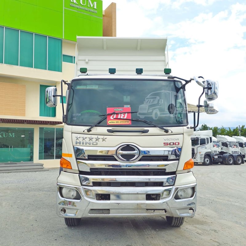 สิบล้อดั้มพ์ HINO FM1A 344 แรง ปี 2560 (2539)