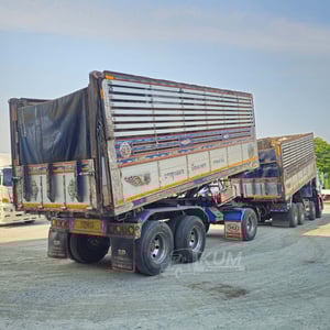 สิบสองล้อดั้มพ์ ISUZU FYH 360 แรง ปี 2556 + หางดั้มพ์ สามเพลา อู่ส.สมบัติ ปี 2556 (2507 2508)