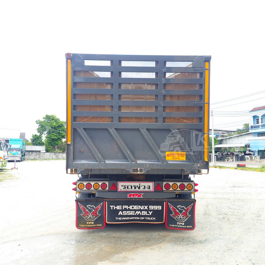 ซื้อสดลด 100,000 สด ลด VAT คอกเกษตรสีเทาแลมโบ ISUZU FXZ 360 แรงม้า ปี 66 + หางดั้มพ์ สามเพลา อู่เดอะฟินิกซ์ ปี 66 (7740 7741)