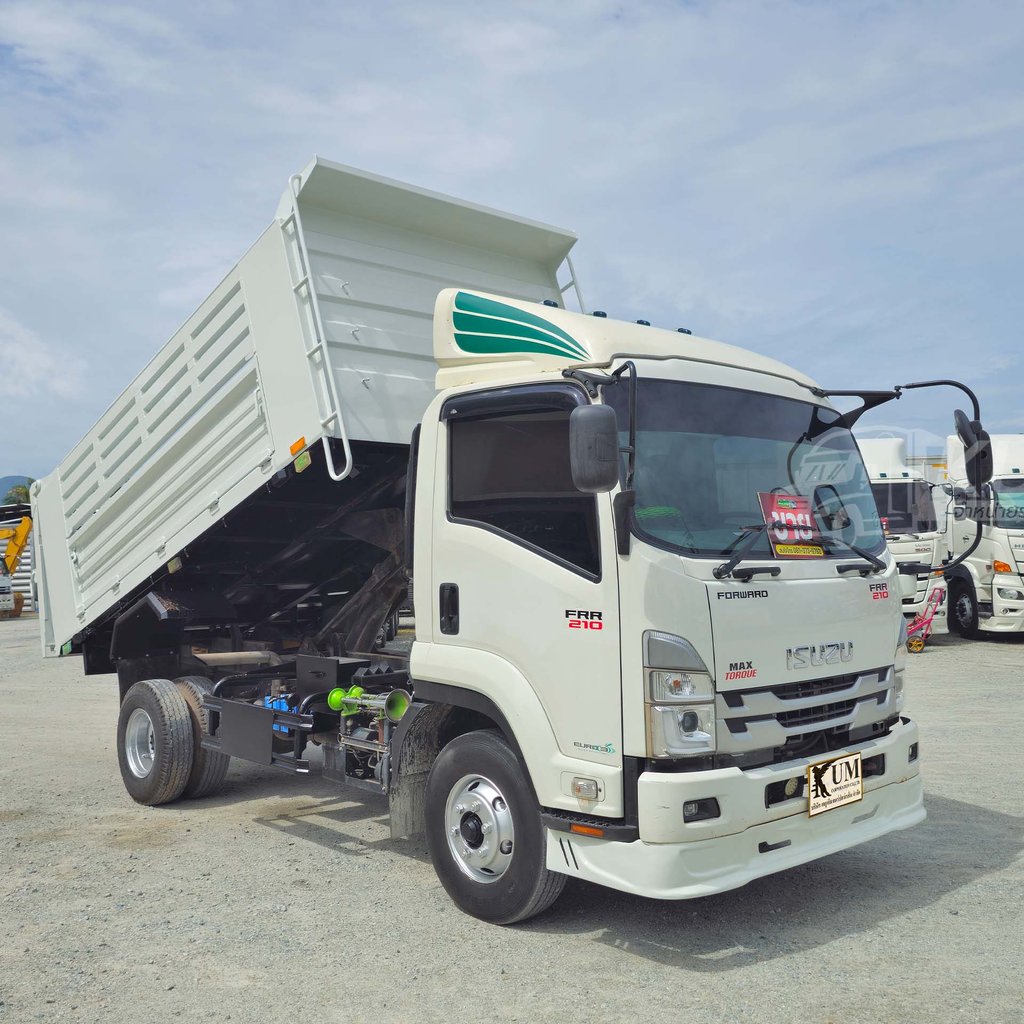 สด ลด VAT หกล้อดั้มพ์ ISUZU FRR 210 แรงม้า ปี 66 ไมล์น้อย ยางใหม่ (5273)