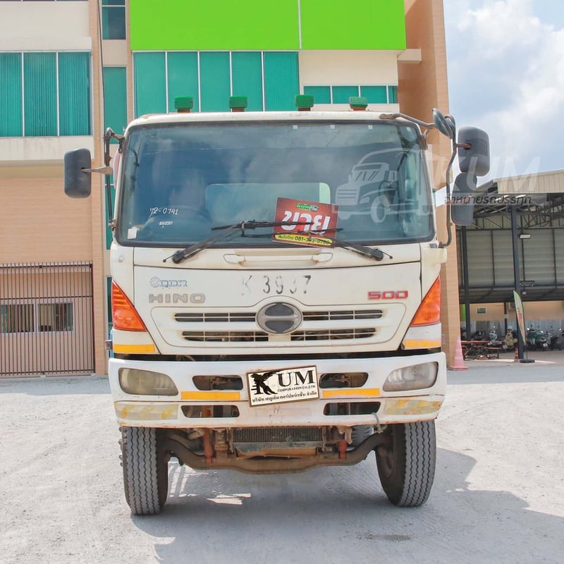 **ราคารวมเก็บงานสวยให้ใหม่* สิบล้อโม่ปูน HINO FM1A 330 แรง ปี 2555 (0741)