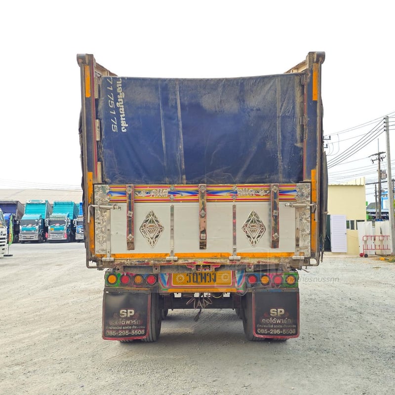 สิบสองล้อดั้มพ์ ISUZU FYH 360 แรง ปี 2556 + หางดั้มพ์ สามเพลา อู่ส.สมบัติ ปี 2556 (2507 2508) สิบสองล้อดั้มพ์ ISUZU FYH 360 แรง ปี 2556 + หางดั้มพ์ สามเพลา อู่ส.สมบัติ ปี 2556 (2507 2508)