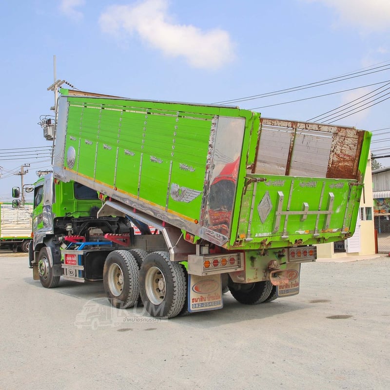 *Vายตัด*สิบล้อดั้มพ์ HINO FM1A 344 แรง ปี 2566 (5902)