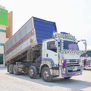 สิบสองล้อดั้มพ์ ISUZU FYH 360 แรง ปี 2556(2507)