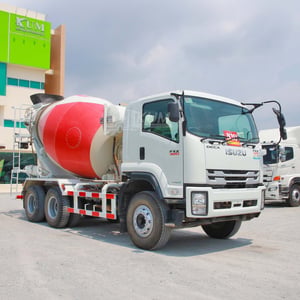 สิบล้อโม่ปูน ISUZU FXZ 320 แรง ปี 2566 (0237)