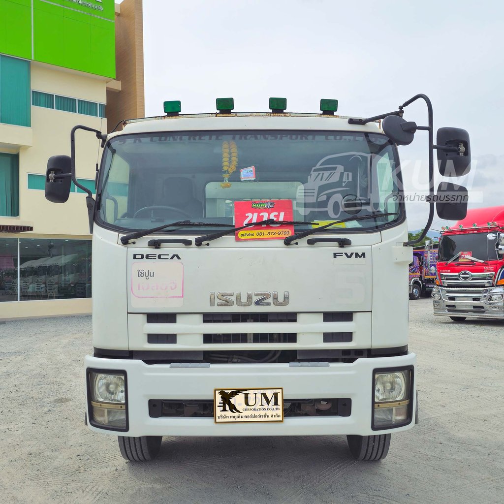 ผ่อน ลด ดอก สิบล้อพื้นเรียบ ISUZU FVM 240แรงม้า ปี 55 (7288)