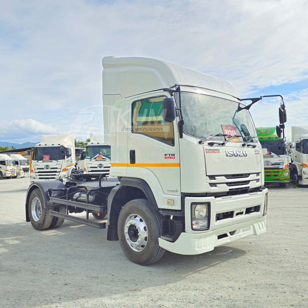 สด ลด VAT หกล้อหัวลาก ISUZU FTR 240 แรง ปี 63 (7532)