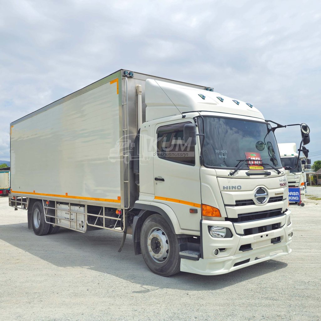 สด ลด VAT รีบจอง หกล้อตู้เย็น HINO VICTOR 500 240 แรงม้า ปี 65 (4212)