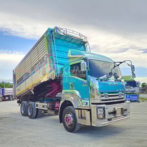 ราคาตัด สิบล้อดั้มพ์ ISUZU FXZ 360 แรง ปี 2566 (8073)