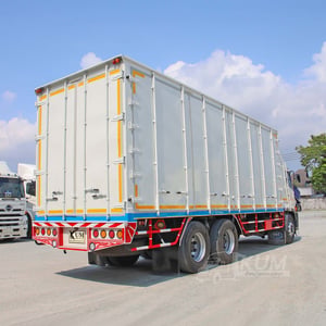 สิบล้อตู้สิบบาน HINO FL8J 260 แรง ปี 2561 (2716)