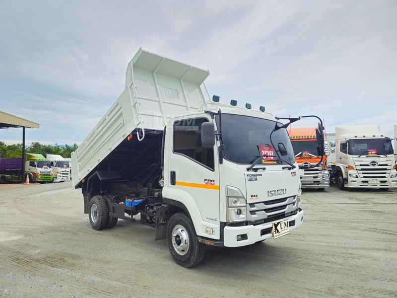 ราคาพิเศษ หกล้อดั้มพ์ ISUZU FRR 210 แรงม้า ปี 65 คันนี้ไมล์น้อย ยางใหม่ (1030)