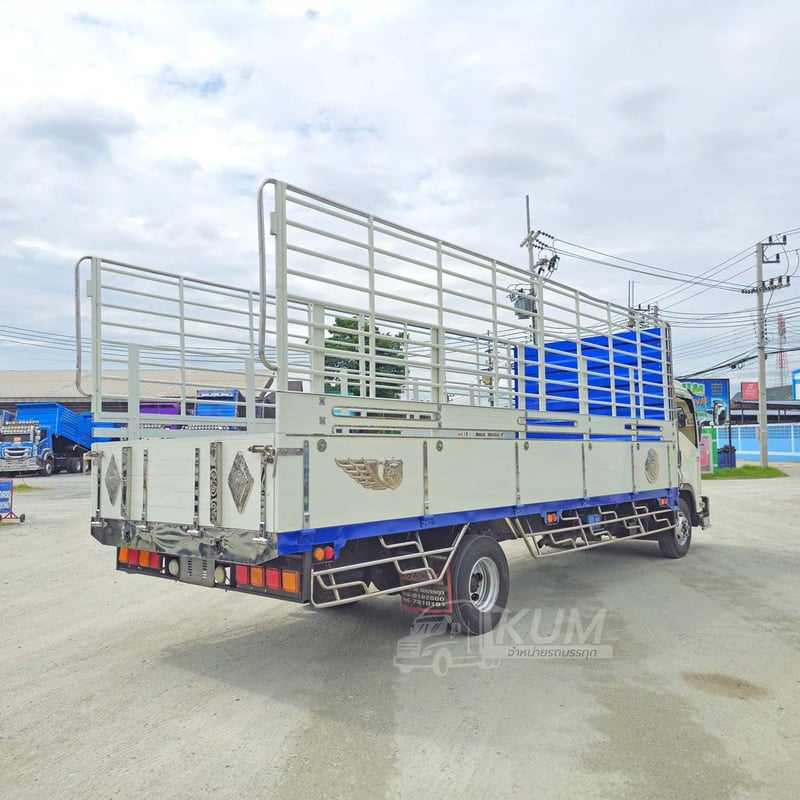 หกล้อคอก ISUZU FRR 210 แรง ปี 65 เก็บงานสวยแล้ว (9202)