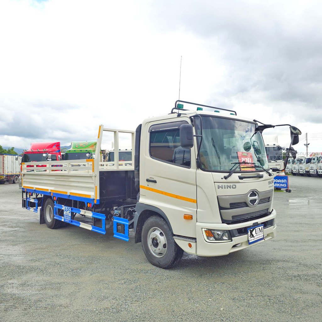 ผ่อน ลด ดอก หกล้อกระบะคาร์โก้ HINO 175 แรง ปี 67 อู่ APS ทรัค ปีใหม่ไมล์น้อย เหมือนได้ป้ายแดง (3859)