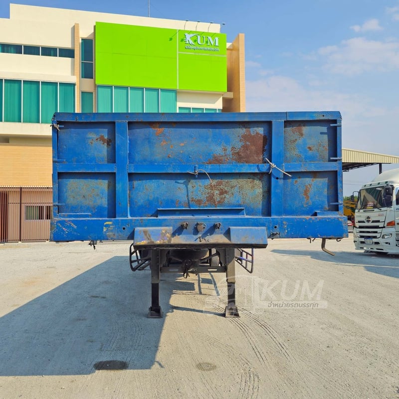 หางพื้นเรียบ สามเพลา อู่ ST ปี 2558 (8932)