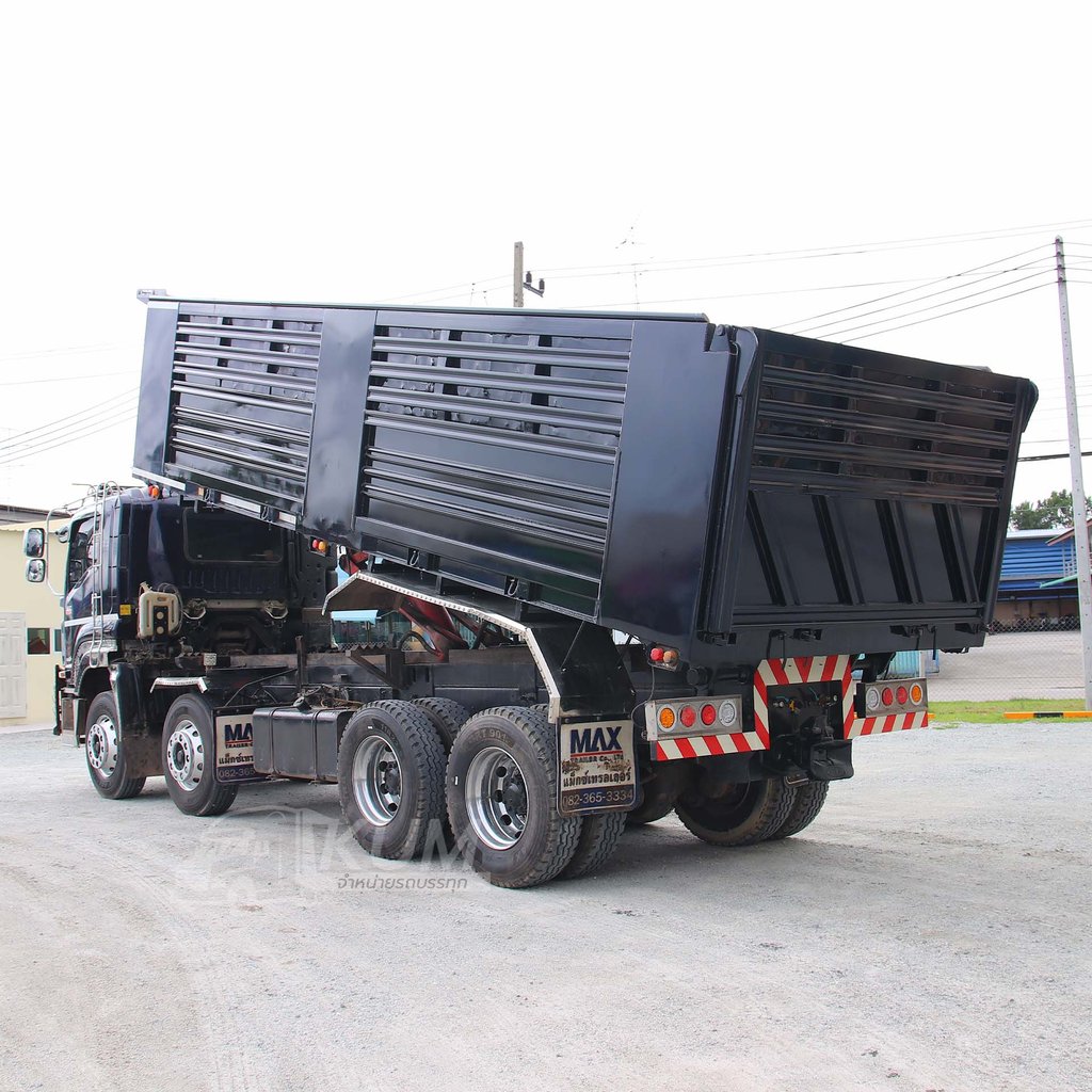 สด ลด VAT สิบสองล้อดั้มพ์ ISUZU FXZ 360 แรงม้า ปี 65 (3777)