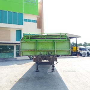 หางเทรลเลอร์ราคาถูกมาก หางพื้นเรียบ สามเพลา อู่BLT ปี 58 ค่ะพี่ขาา (7339)