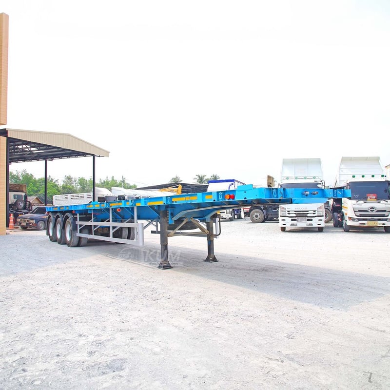 หางพื้นเรียบ สามเพลา อู่ CIMC ปี 64 (8294)