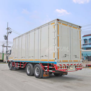 สิบล้อตู้สิบบาน HINO FL8J 260 แรง ปี 2561 (2717)